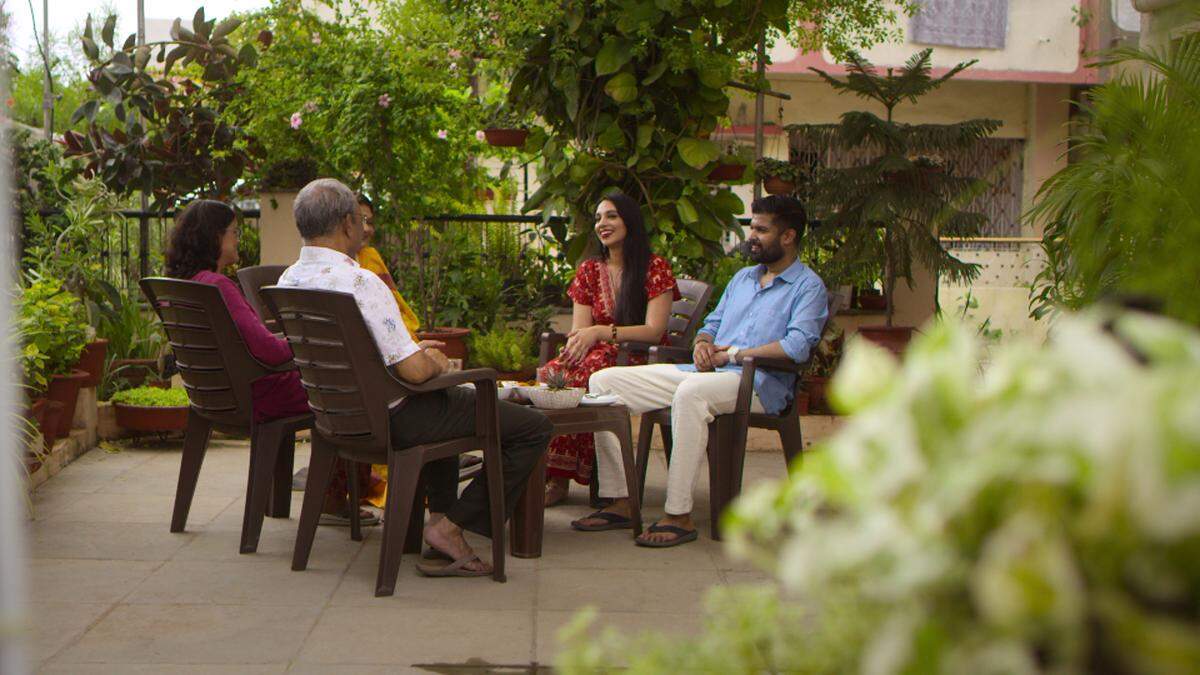 From Season 3 of “Indian Matchmaking” on Netflix: Viral Joshi and Aashay Shah.