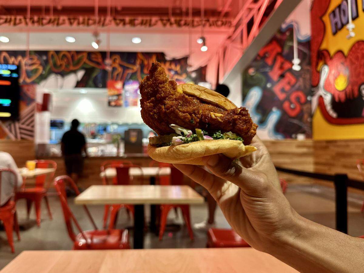 A popular chain restaurant specializing in spicy fried chicken is expanding. 