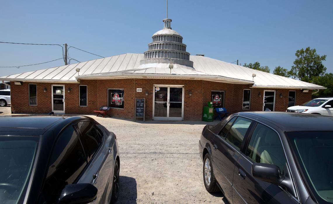 The iconic Skylight Inn in Ayden, N.C. continues to serve up fantastic whole hog barbecue cooked over wood coals.