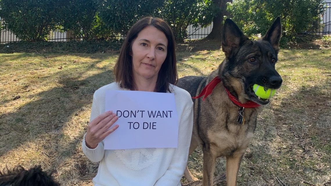 Lisa Stockman Mauriello graduated from Apex High in 1987, then UNC Chapel Hill in 1991, before moving to New Jersey. She has a rare form of ALS and is trying to obtain a drug in late stage development, without success.