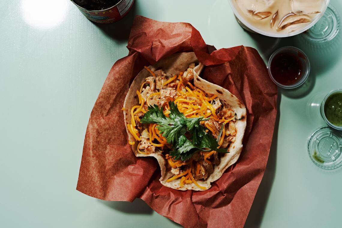 The taco shop Little Rey’s from Ford Fry opened in Raleigh Iron Works in 2024.