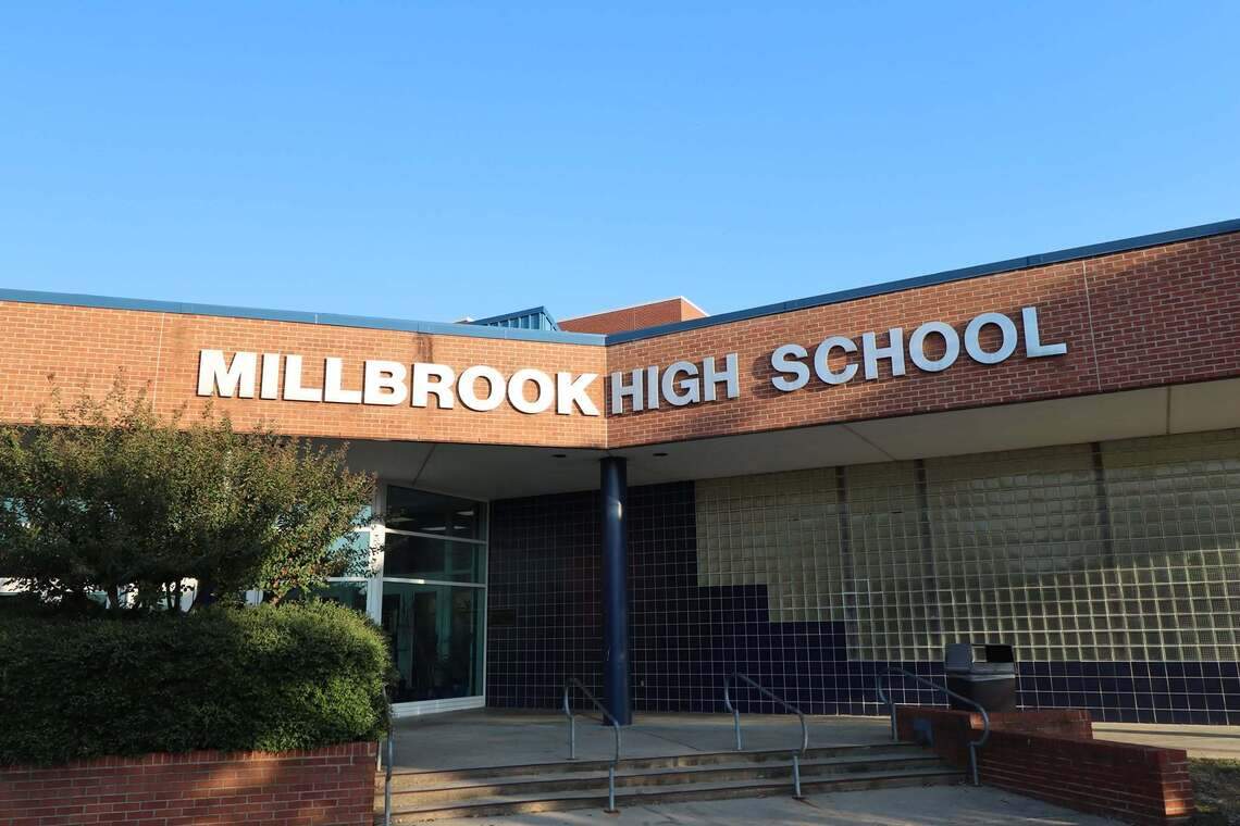 ‘Very special arrival’ at Millbrook High after officer gives birth on campus