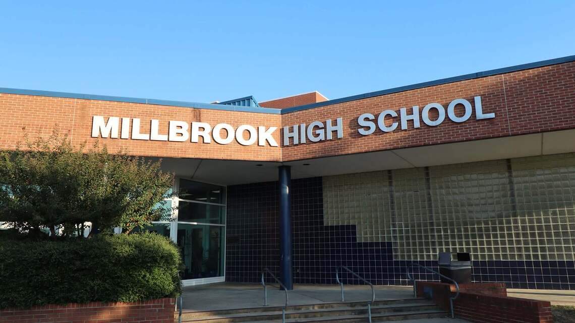 ‘Special arrival’ at Raleigh’s Millbrook High as officer gives birth on campus