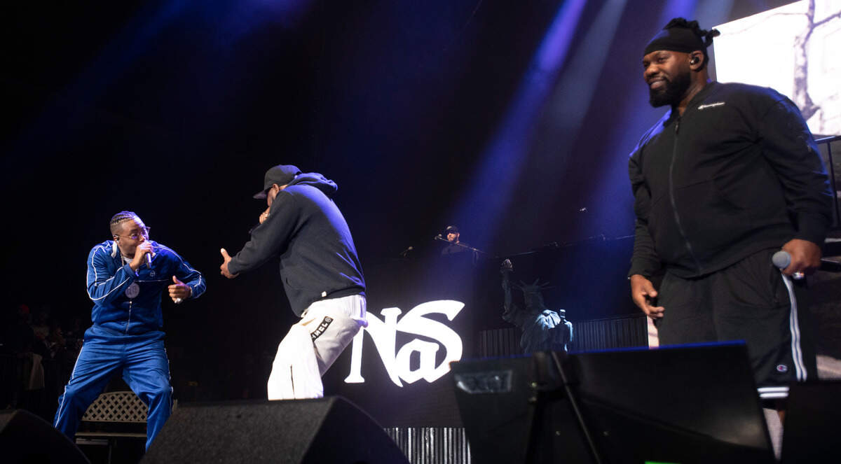 Wu-Tang Clan and Nas bring their NY State of Mind Tour to Raleigh, N.C.’s Coastal Credit Union Music Park at Walnut Creek, Saturday, Sept. 17, 2022.