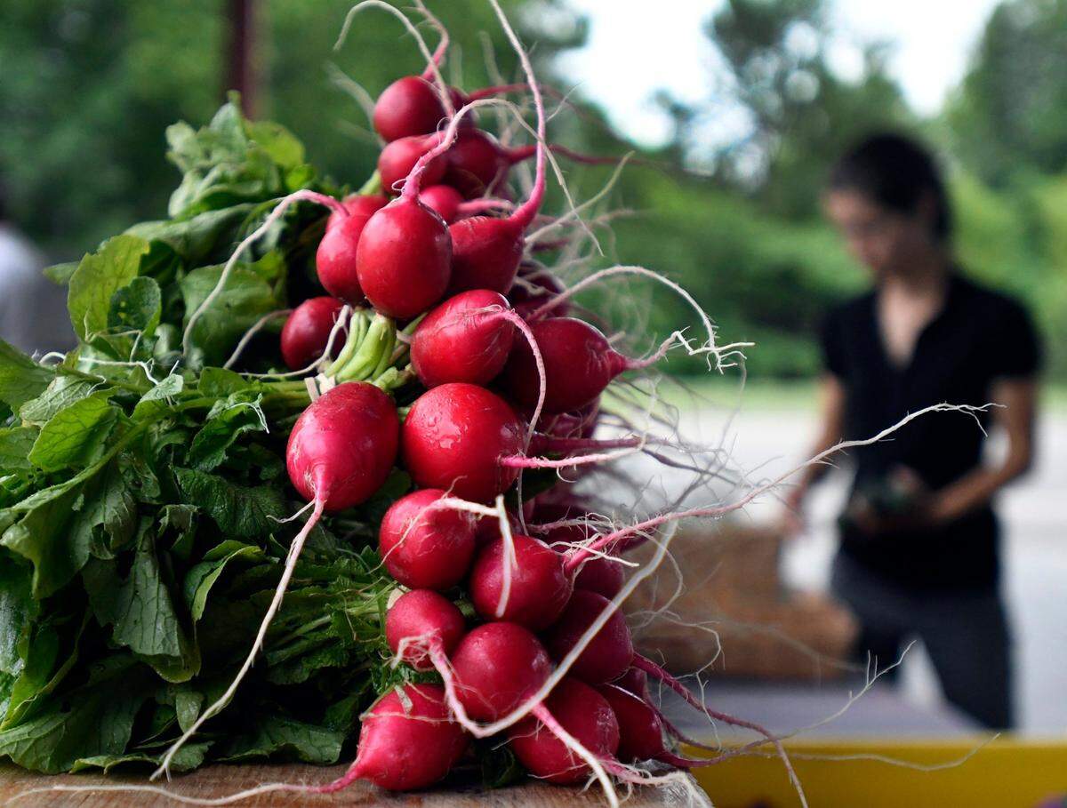 Farmers at the State Farmers Market in Raleigh are paying more for gas and diesel, fertilizers and equipment this year.