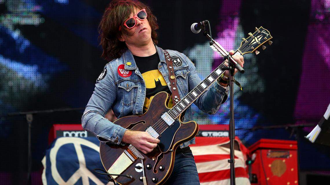 Jacksonville, NC native Ryan Adams, shown here performing in London in 2014, is on the Red Hat schedule in Raleigh for May 2023.