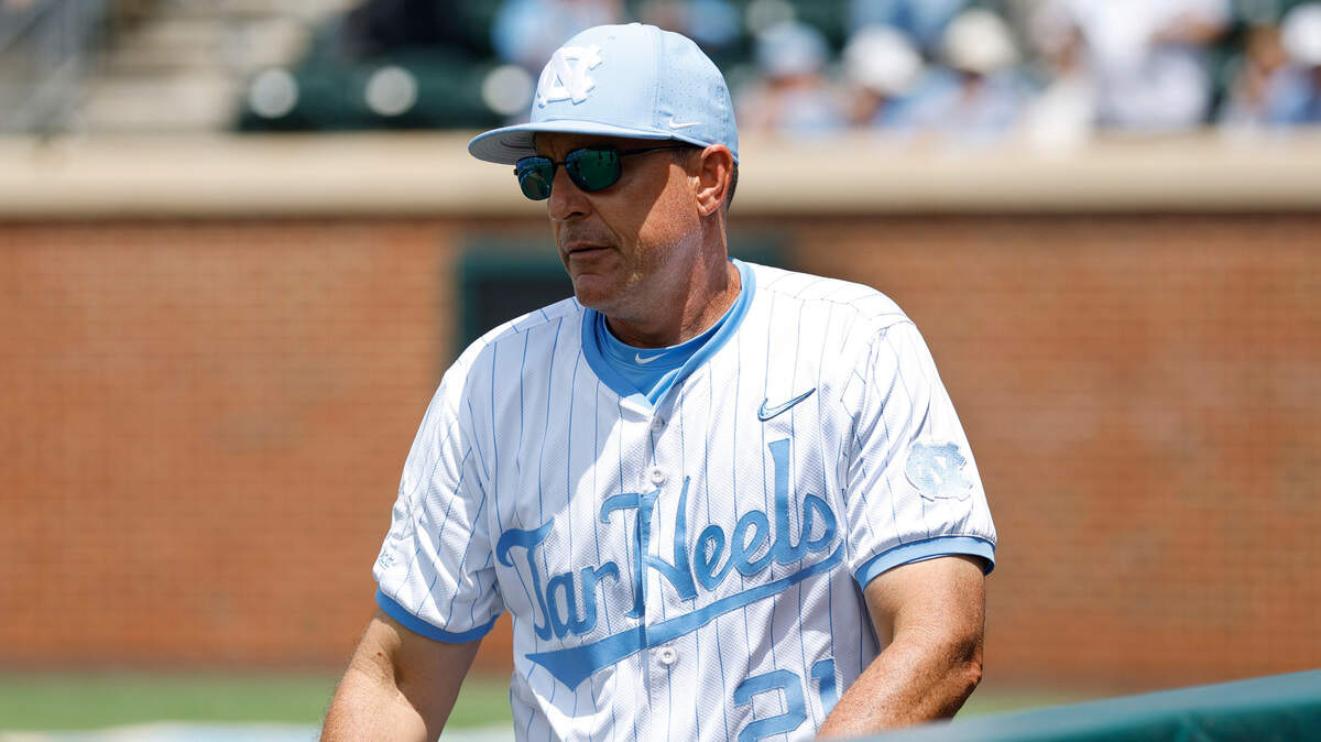 UNC baseball coach Scott Forbes