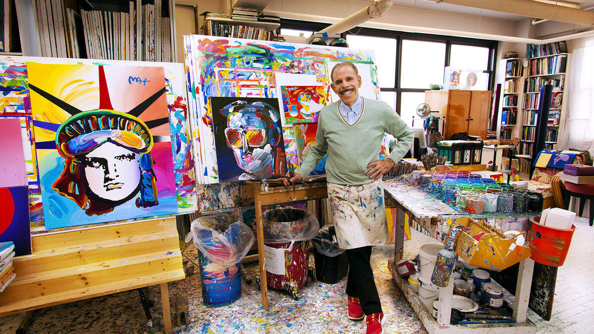 Peter Max (born Peter Max Finkelstein, October 19, 1937) is a German-born American illustrator and graphic artist, known for the use of psychedelic shapes and color palettes as well as spectra in his work.