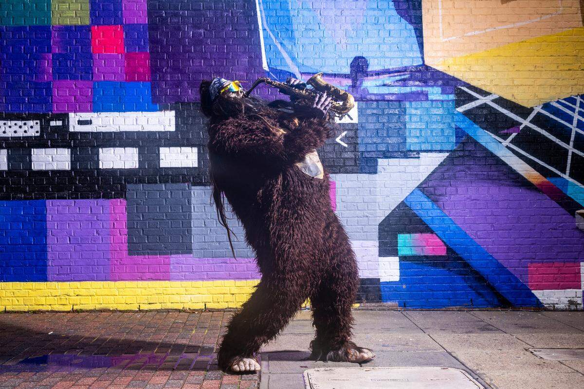 Saxsquatch, the Chapel Hill cryptid whose saxophone playing made him a huge viral hit, is launching a US tour with a Feb. 15 stop at Motorco in Durham.