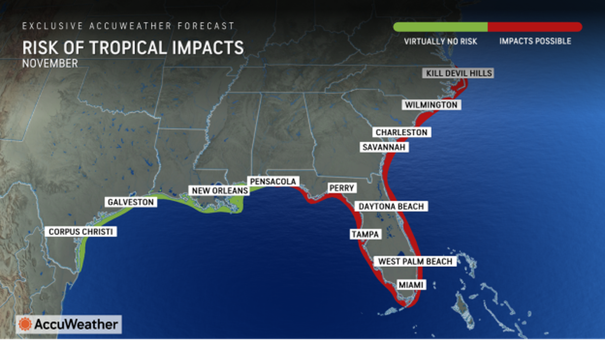 A low pressure system now in the Caribbean could become a tropical storm or hurricane next week. It has the potential to impact Florida’s Gulf Coast or the East Coast all the way to North Carolina.