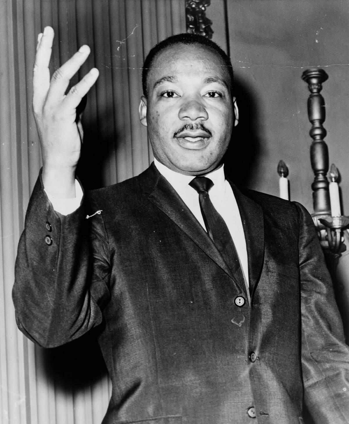A 1964 photo of Dr. Martin Luther King, Jr.