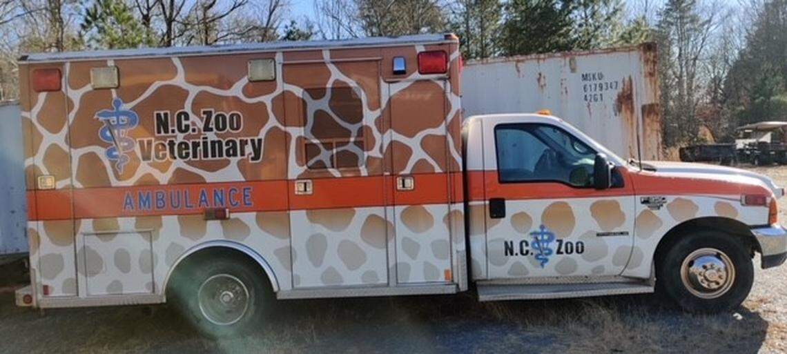 A 2000 Ford ambulance up for auction by North Carolina’s State Surplus. The bid for this item ends Feb. 7 at 10 a.m.
