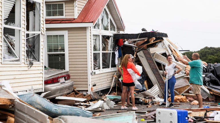 Dorian has brought twisters to the Carolinas. Why do tornadoes form during hurricanes?