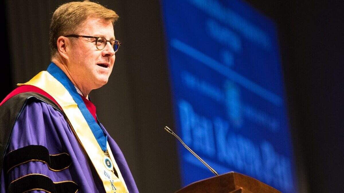 ECU Chancellor Cecil Staton. (ECU news)