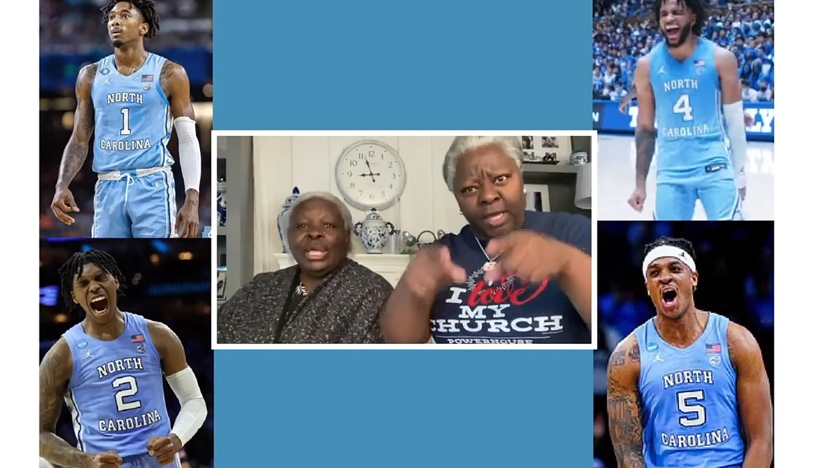 Pastor Katrena Johnson, who has idolized UNC since Michael Jordan’s shot in 1982, and her mother Rosezenia have created a series of fan songs so fervent and melodious they are destined to play inside the Dean Dome for a generation.