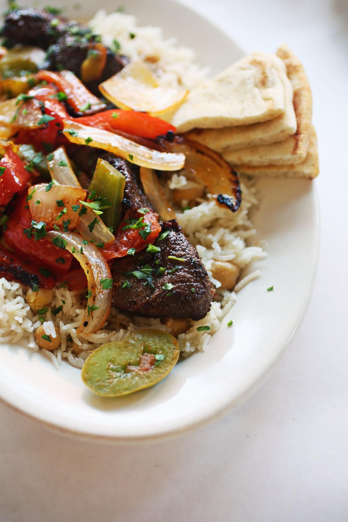 In Sultan Kebab House, Kevin Corchiani wants to serve authentic Turkish food, something he says has been hard to find in his years in Raleigh. The menu features kebabs of lamb, beef, chicken and shrimp, freshly made hummus, the roasted eggplant dip baba ghanoush and desserts of rice pudding and baklava.