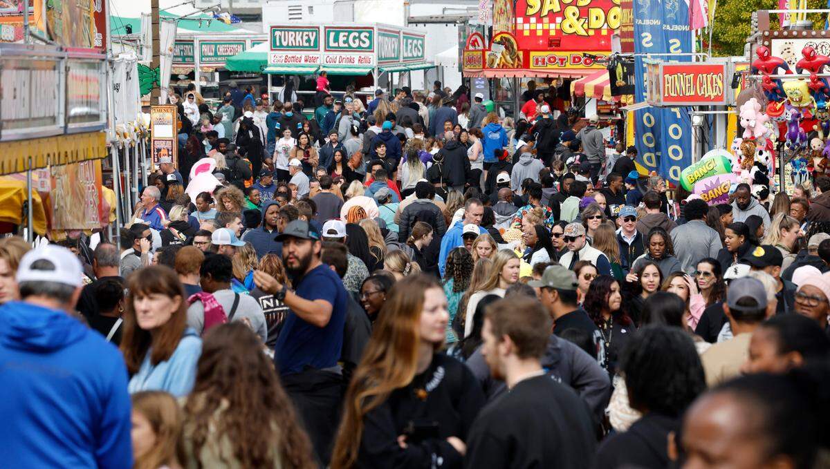 New foods at the 2025 N.C. State Fair include sweet, savory, spicy and sour options.