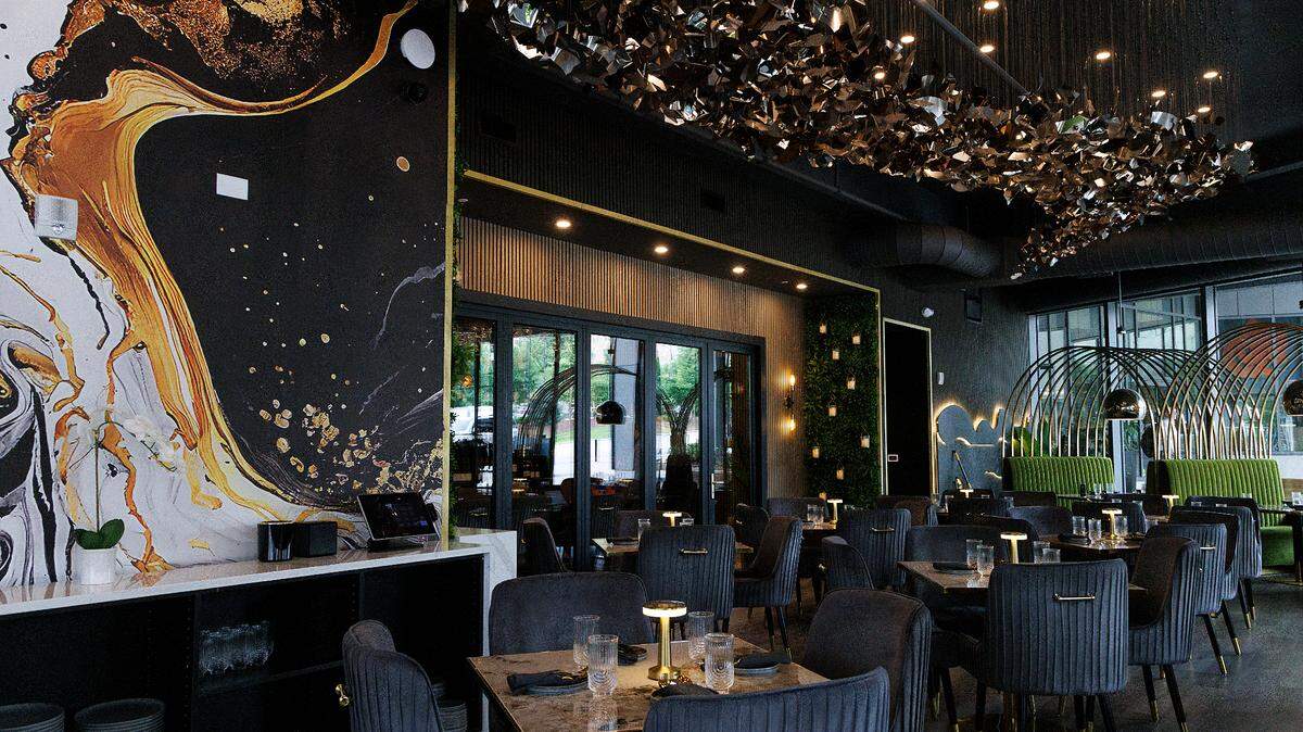 The dining area of Tamasha Modern Indian is photographed on Wednesday, May 8, 2024, in Raleigh, N.C.