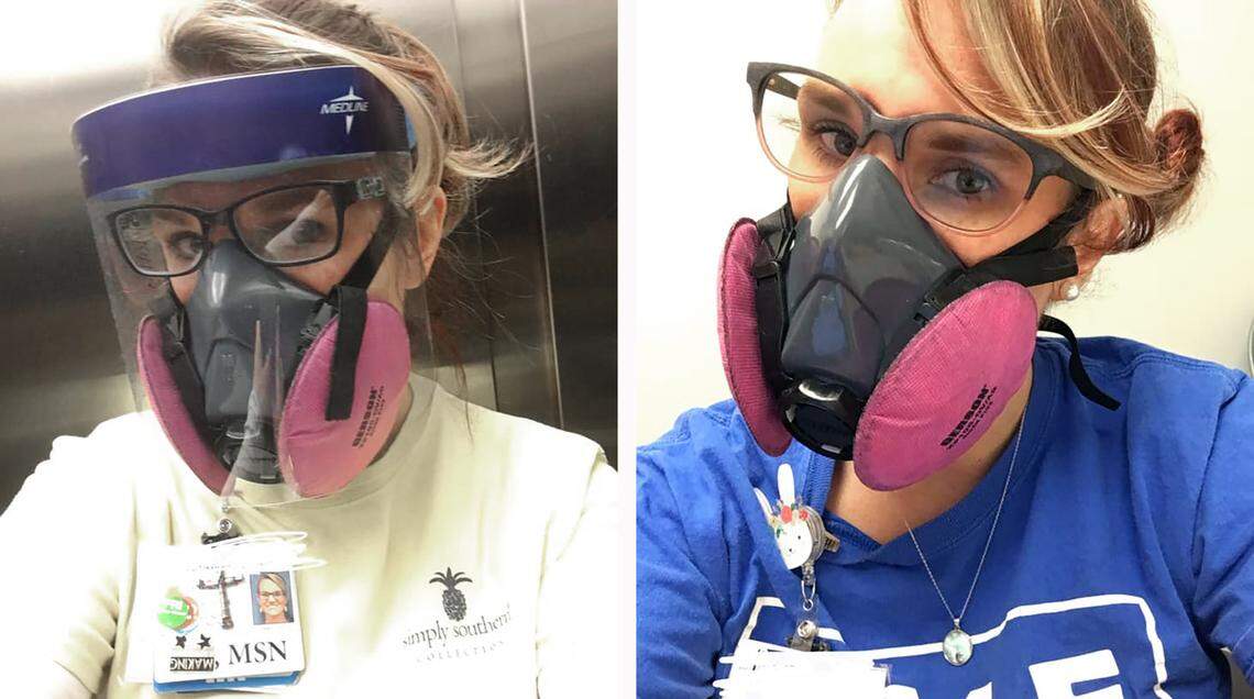 Lacie Maninga is nursing manager of the Emergency Department and ICU at Central Harnett Hospital in Lillington. Her days are filled with dealing with the coronavirus, with trying to keep the virus contained and its damage minimal to the patients stricken with it.