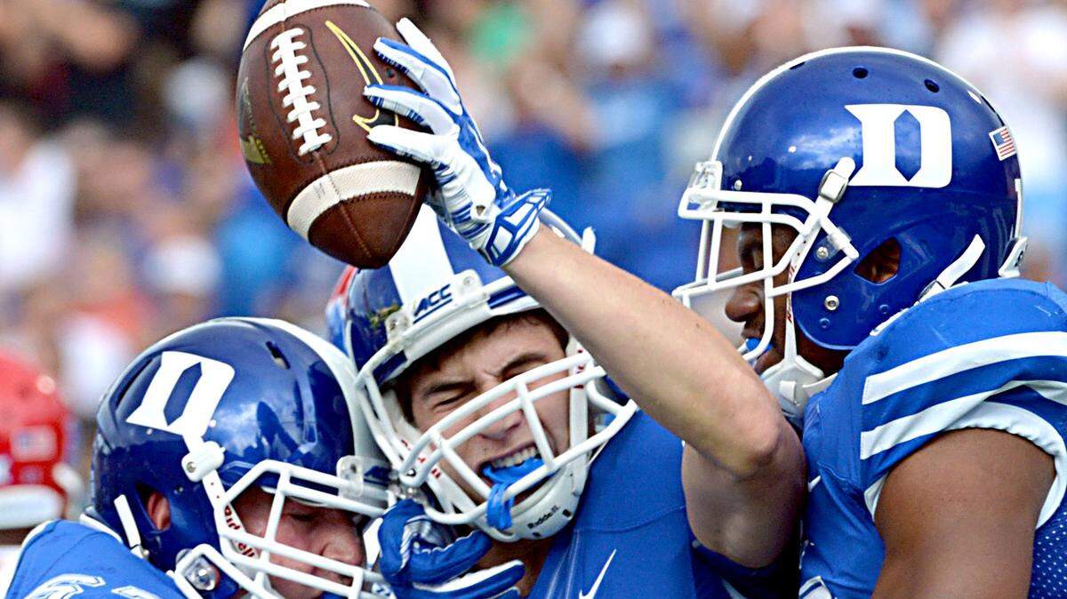Duke will tentatively host the Charlotte 49ers on Oct. 31 in a rescheduled college football game.