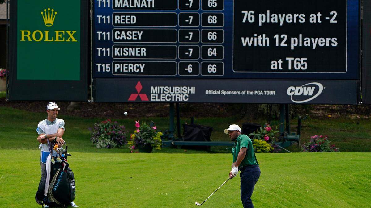 Under normal circumstances, there would be a huge gallery following Gastonia’s Harold Varner III at the Wyndham Championship in Greensboro, which was closed to fans because of COVID-19.