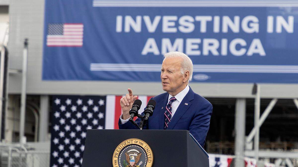 President Joe Biden speaks during a visit to Wolfspeed on Tuesday, March 28, 2023, in Durham, N.C. President and Mrs. Jill Biden are visiting North Carolina on Friday, June 9.
