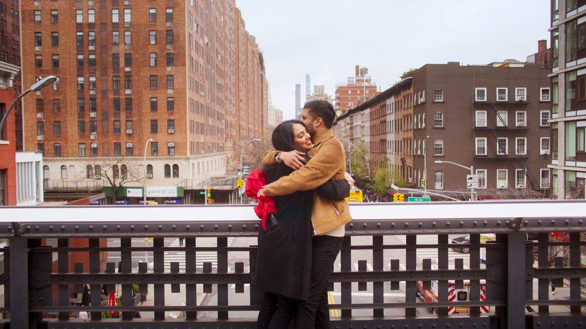 Viral Joshi of Durham NC and Aashay Shah in Season 2 of “Indian Matchmaking” on Netflix.