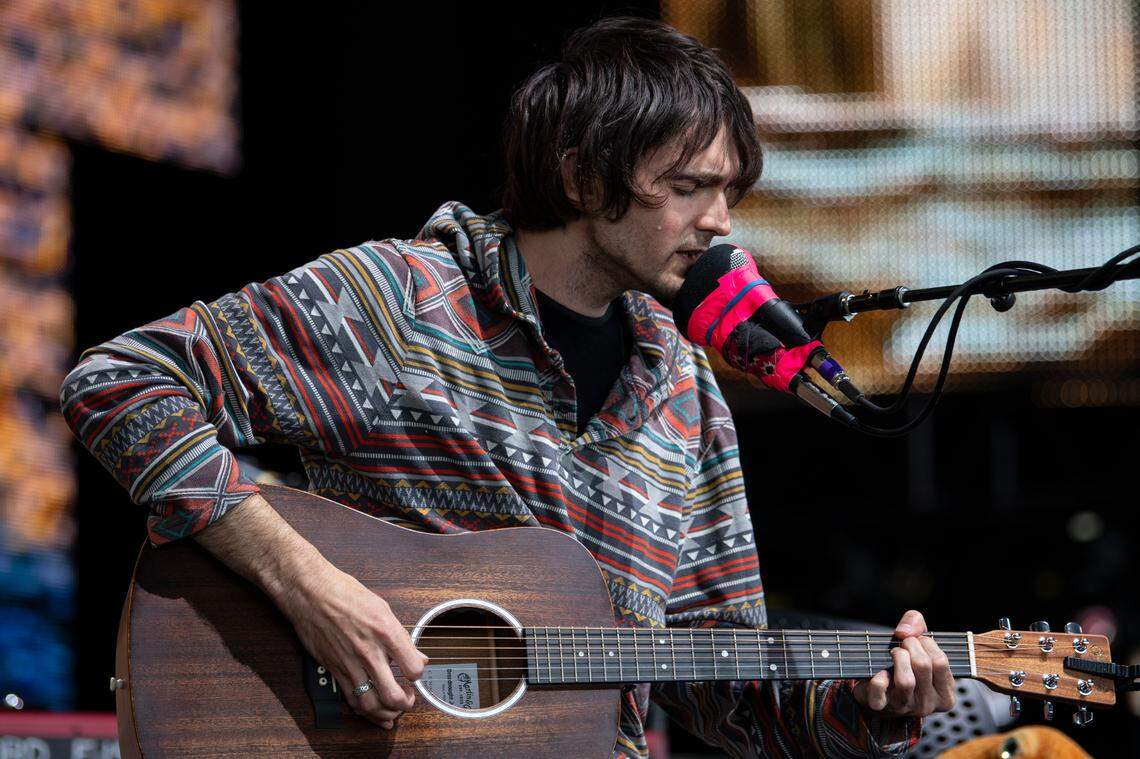 … at Farm Aid at Raleigh, N.C.’s Coastal Credit Union Music Park at Walnut Creek, Saturday, Sept. 24, 2022.