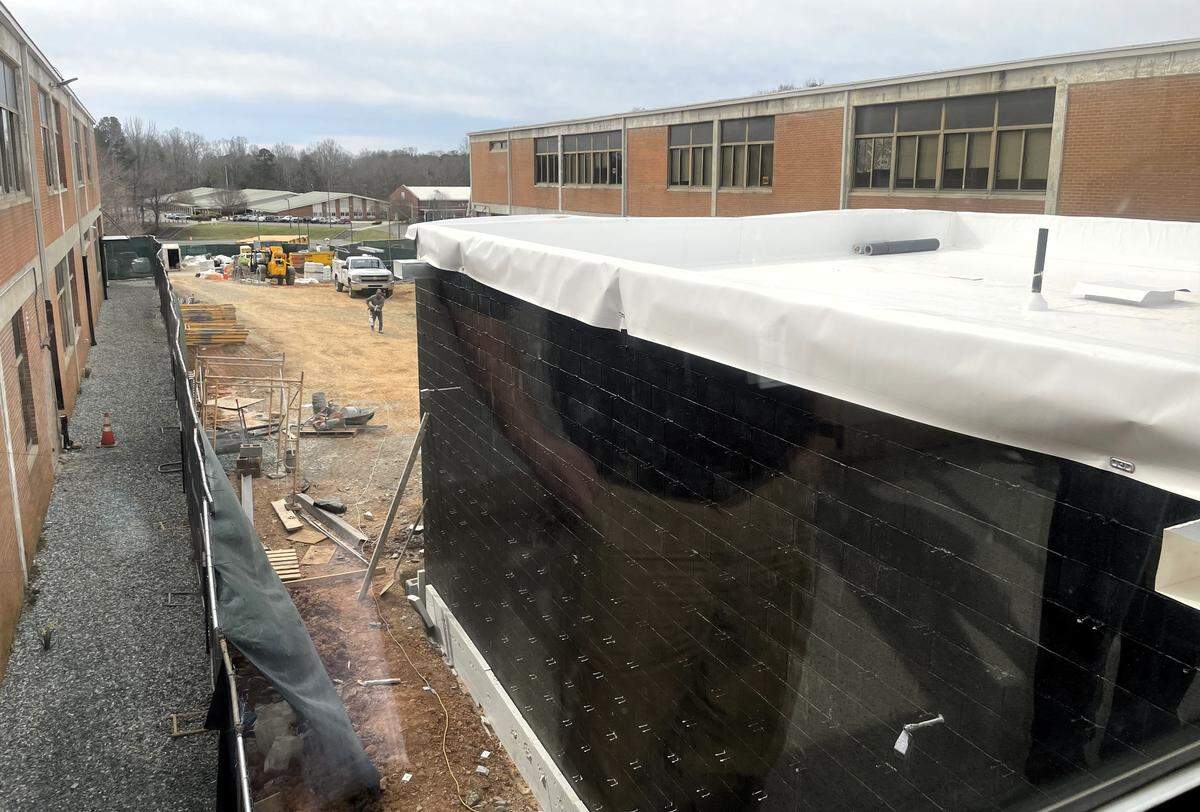 A $120 million bond that Orange County voters approved in 2016 paid for multiple projects in the county school district, including these new restrooms with disability access at Orange High School in Hillsborough.