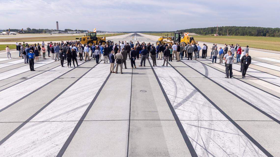 ‘Stay engaged’; RDU breaks ground on new runway but says it still needs money for it