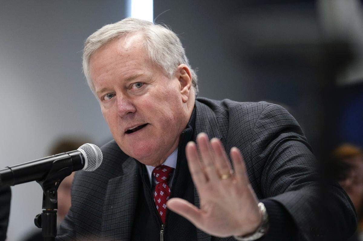 President Donald Trump is set to pardon North Carolina’s Mark Meadows, Trump’s former White House Chief of Staff.