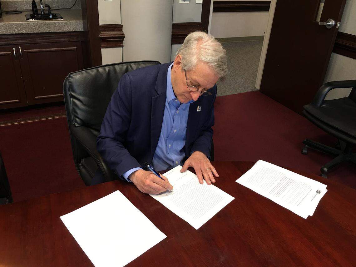 Durham Mayor Steve Schewel signed an emergency declaration for the city on March 13 and amended it to prohibit all fitness centers, gyms and health clubs from operating on their premises after 5 p.m. Friday, March 20, 2020.