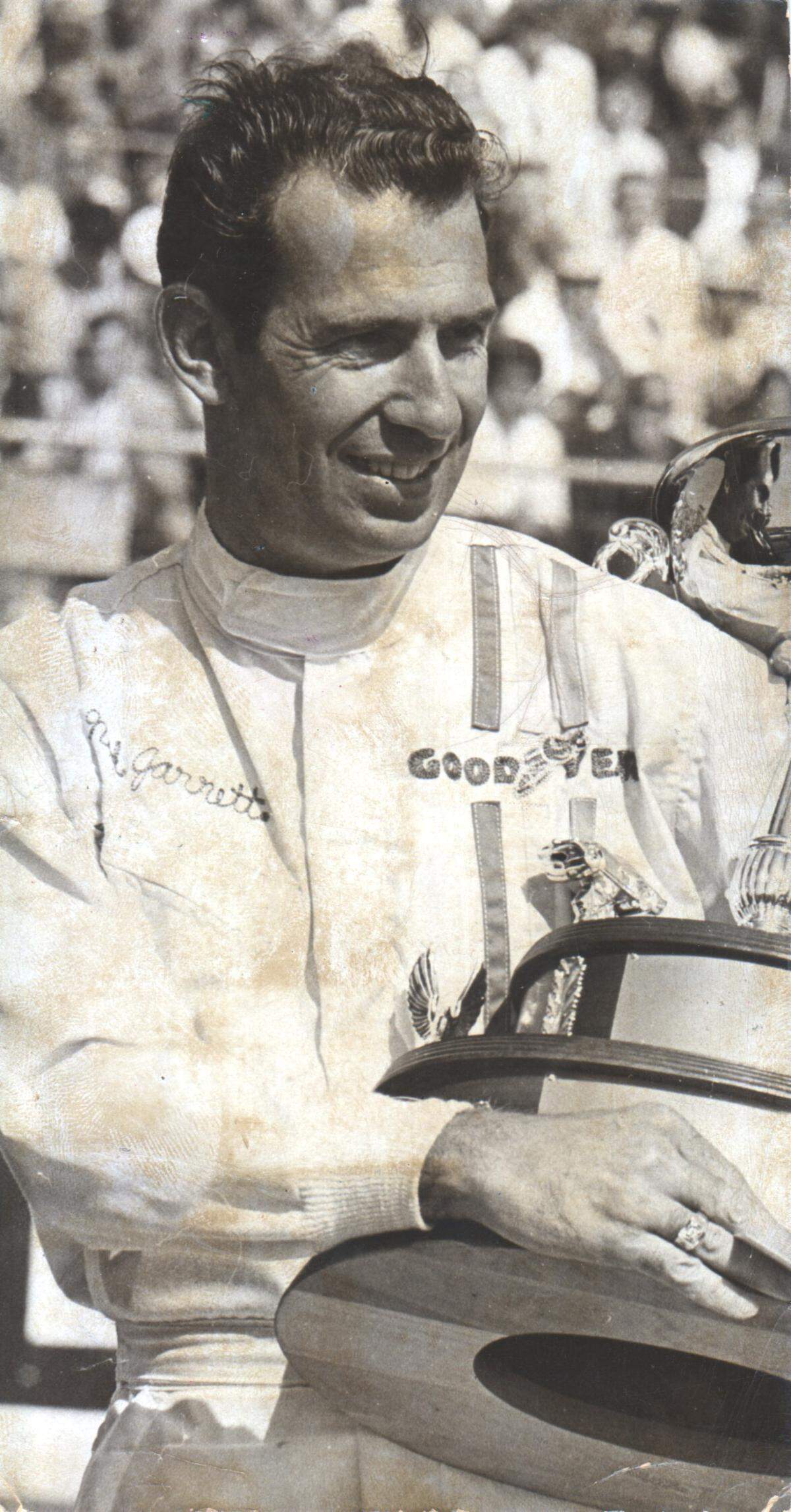 NASCAR driver Ned Jarrett on October 30, 1966.