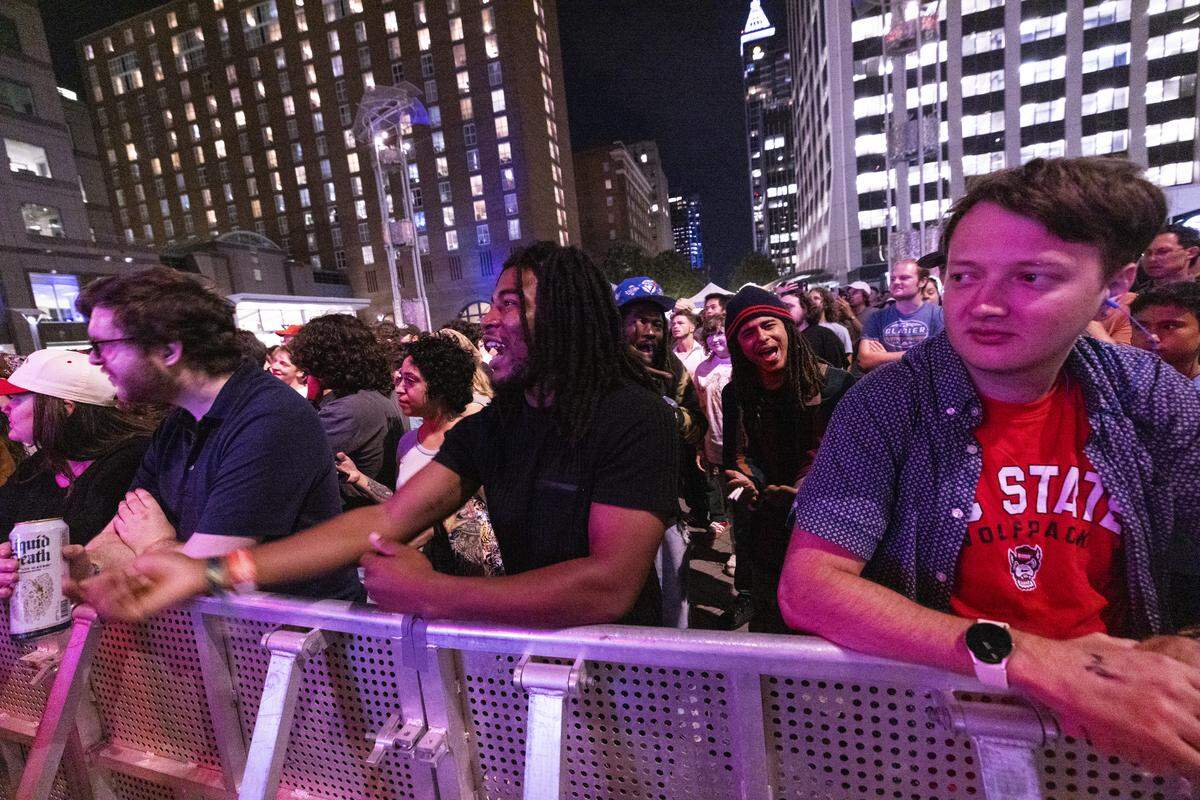 Earl Sweatshirt performs at City Plaza during Day 1 of the 15th annual Hopscotch Music Festival in downtown Raleigh on Thursday, Sept. 4, 2025.