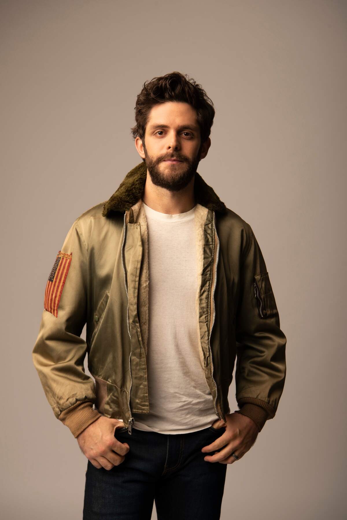 Thomas Rhett will perform in Raleigh at Coastal Credit Union Music Park at Walnut Creek.