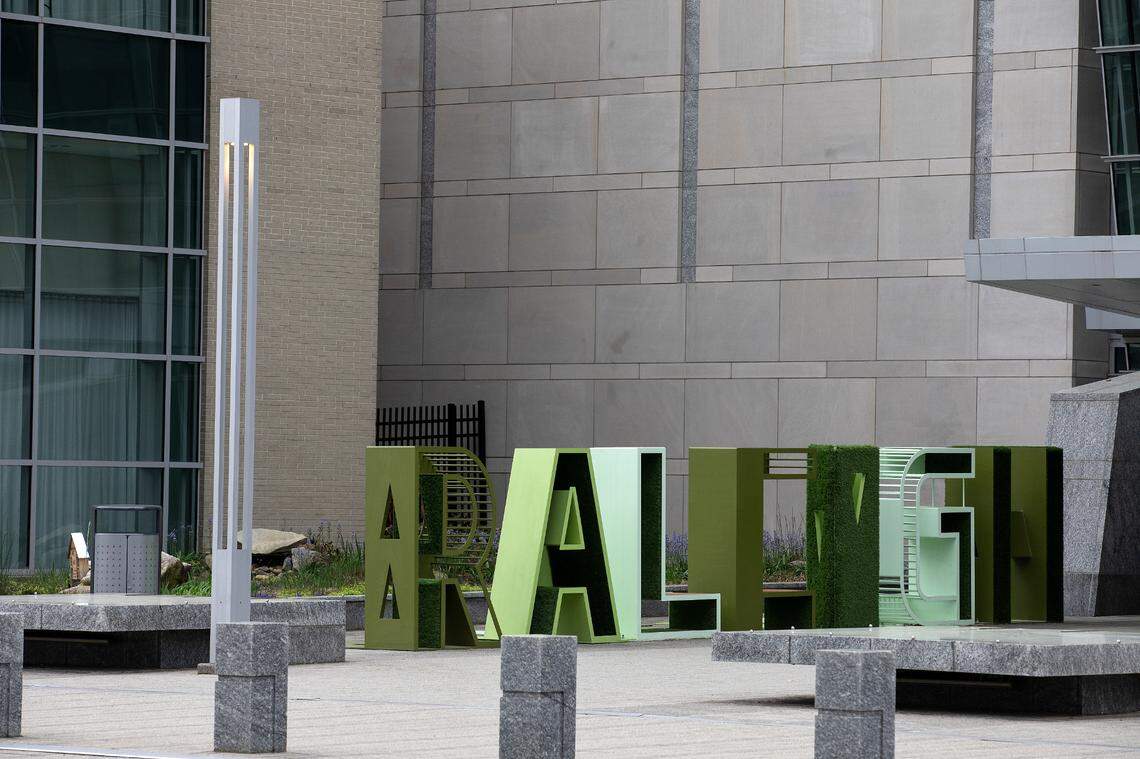 The Raleigh Convention Center is photographed on Friday, March 31, 2023, in Raleigh, N.C.