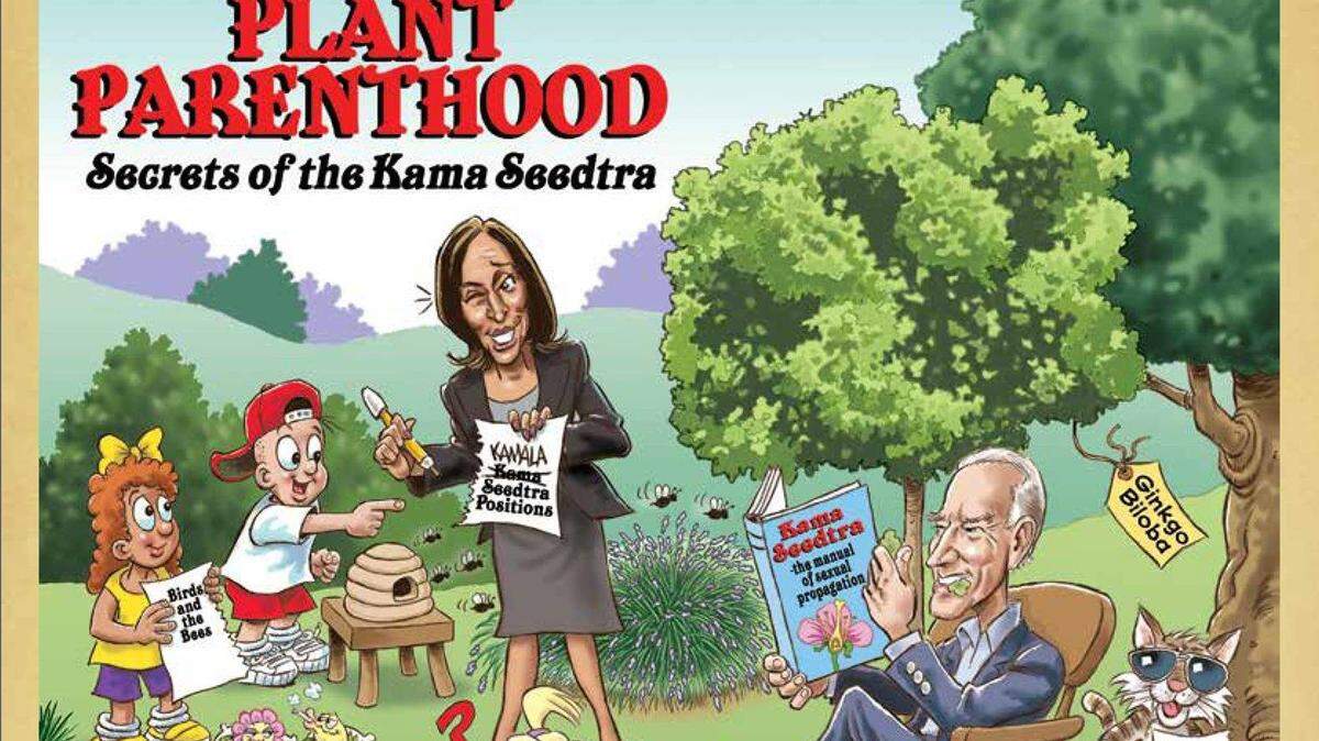 Plant Delights Nursery in Raleigh has sparked backlash for its satirical seed catalog cover, which the business has done twice yearly for two decades.