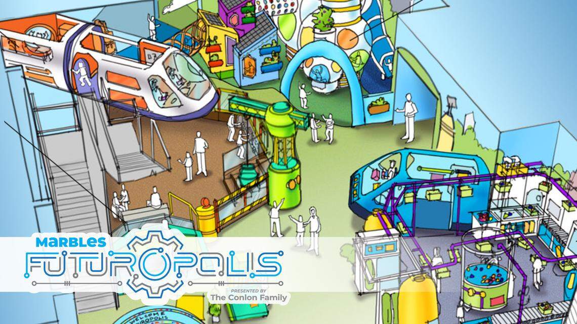 The forthcoming Futuropolis exhibit at the Marbles Kids Museum will focus on in-demand careers and industries in North Carolina.
