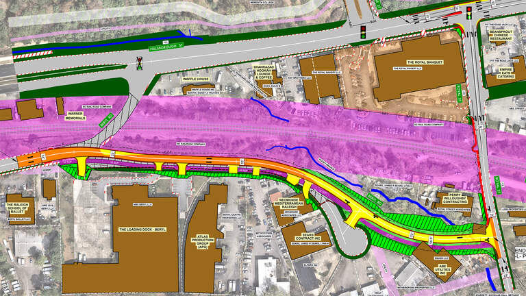 NCDOT proposes closing a busy railroad crossing in West Raleigh for good