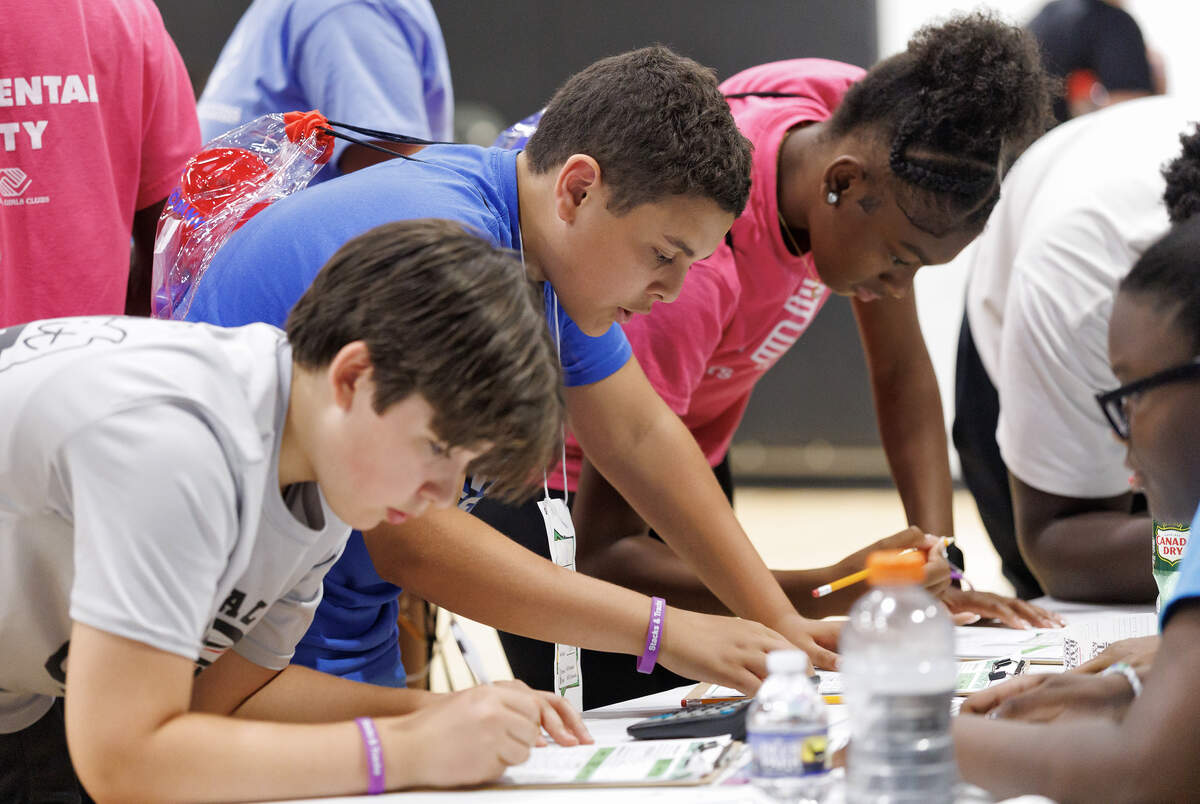 Students were required to make decisions about essential expenses including childcare, housing, transportation and utilities and had the option to spend money on travel, entertainment and charitable contributions.