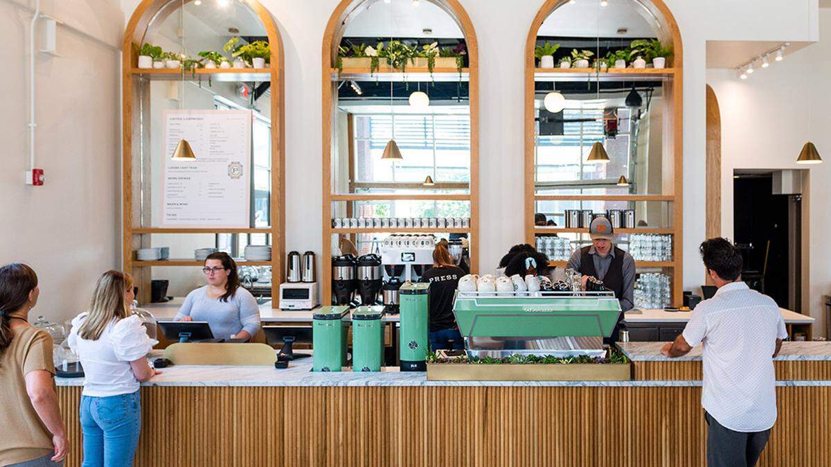 Press Coffeeand Crepes will open in the 400H mixed use development on Hillsborough Street in Raleigh.