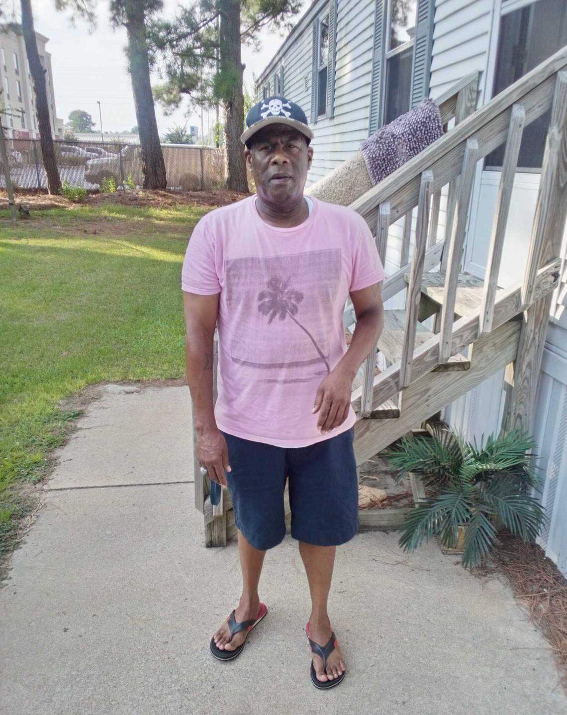 Anthony Brooks in Washington County, North Carolina.