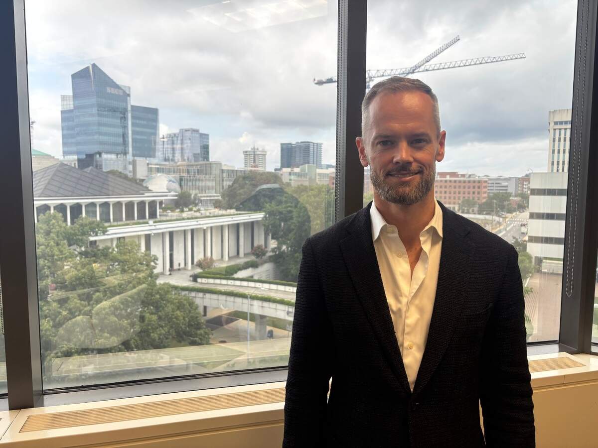North Carolina Secretary of Commerce Lee Lilley at his office in downtown Raleigh on June 13, 2025.