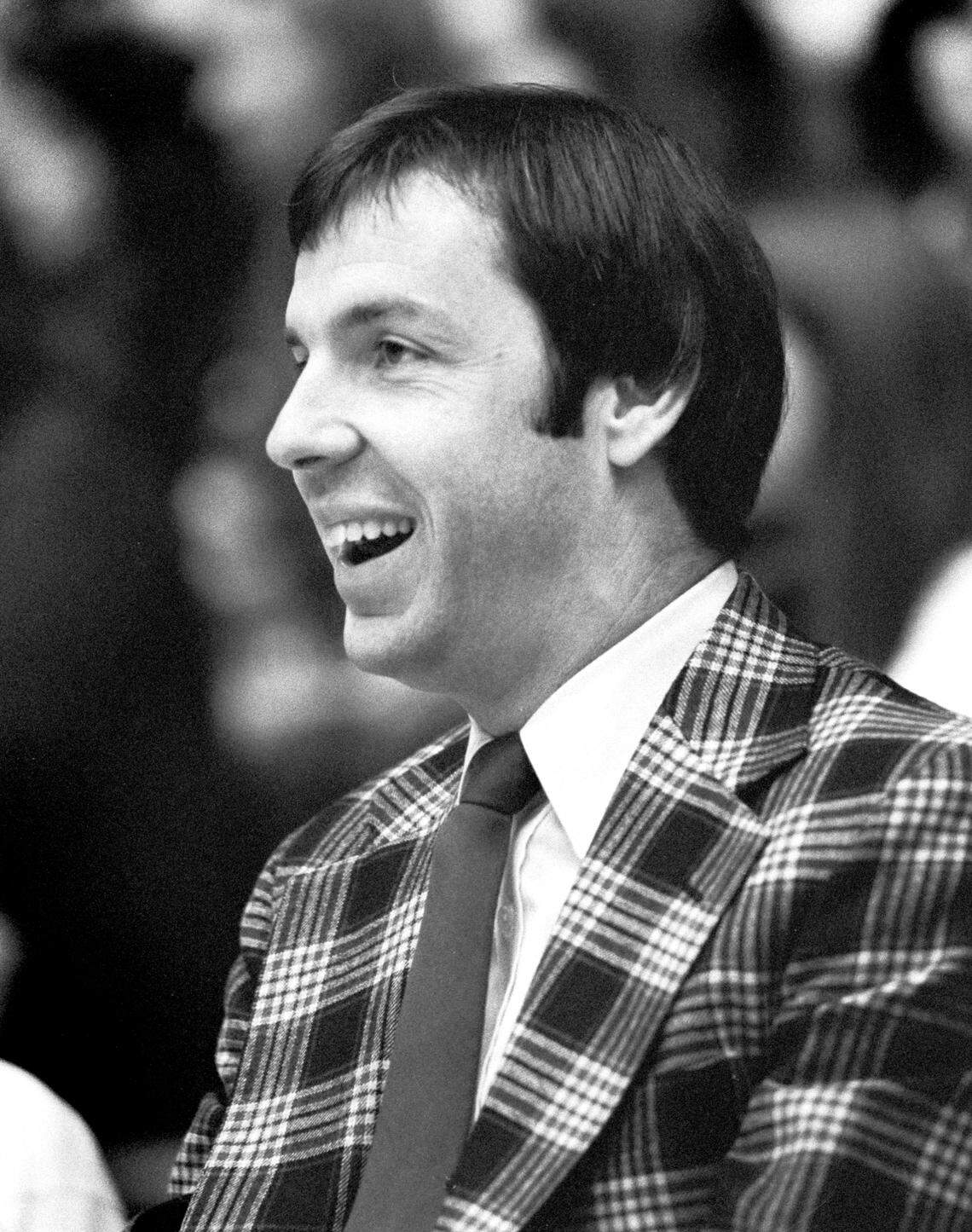 UNC assistant basketball coach Roy Williams in 1980.