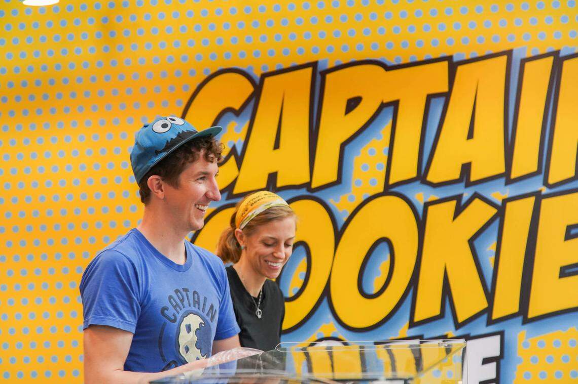 Kirk and Juliann Francis, Triangle residents and alumni of the University of North Carolina at Chapel Hill, own Captain Cookie & the Milk Man.