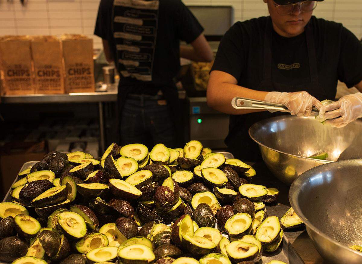 Chipotle opened its third restaurant in the town of Cary in December.