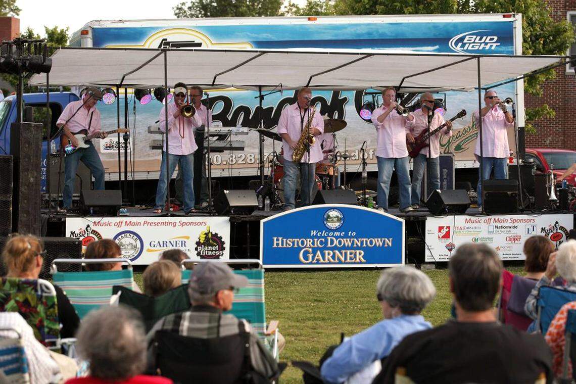 Band of Oz performs at Music off Main in Garner in May 2012.