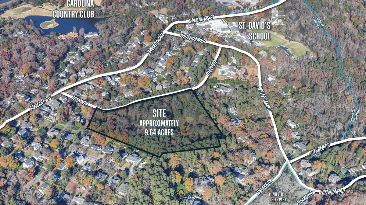 Apex-based Loyd Builders has purchased five parcels — roughly 9.64 acres — at 2710-2730 Toxey Drive, between St. Mary’s Street and White Oak Drive, on the inner rim of Interstate 40 in Raleigh.