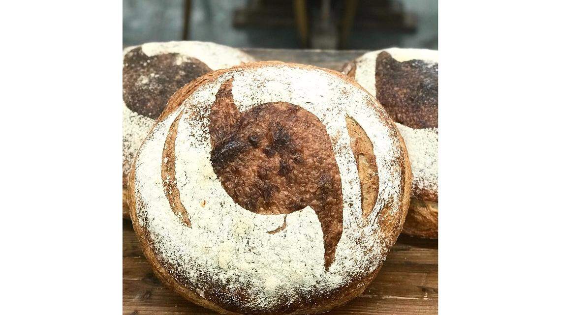 On Thursday morning, the bread at Cary bakery La Farm took on a hurricane theme.