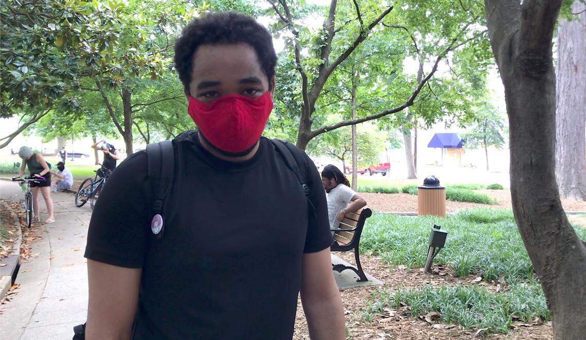 Max Williams, 26, Cary. “I’m hoping to see convictions, obviously, for every cop who has murdered people and is still walking free.”